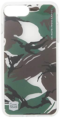 Capa Para iPhone 7/8/6/6S Plus Original Personalizada Camouflage Casestudi, CaseStudi, CS-I7P-PR-CM-GN, Clear