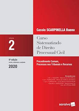 Curso Sistematizado de Direito Processual Civil - Vol 2 . 9ª Ed. 2020