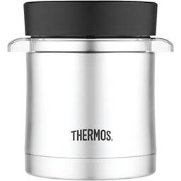 Thermos Frasco de 355 ml com recipiente para micro-ondas, aço inoxidável