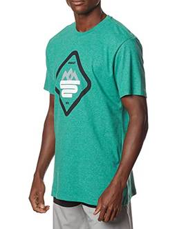 Camiseta Oakley Masculina Mountain Tee, Verde, M