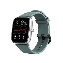Amazfit GTS 2 Mini Smart Watch GPS Fitness Tracker For Men Mulheres, Alexa embutida, mais de 70 modos esportivos, monitor de sono com frequência cardíaca de oxigênio no sangue (green)