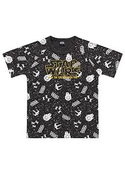 Camiseta Star Wars, Meninos, Fakini, Preto, 6