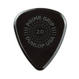 Jim Dunlop Palhetas de guitarra Delrin 500 Prime Grip 2,0 mm (450P2.0)