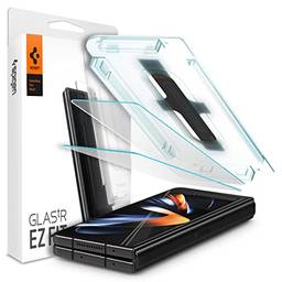 Spigen Protetor de tela de vidro temperado [GlasTR EZ FIT] projetado para Galaxy Z Fold 4 [pacote com 2]