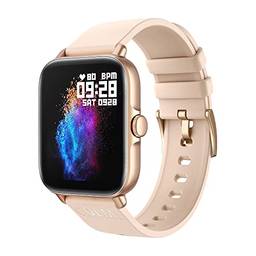 SANDA 2022 Bluetooth Atender Chamada Relógio Inteligente Masculino IP67 Impermeável Mulheres Discagem Smartwatch GTS3 Gts 3 Para Telefone Android IOS (Gold)