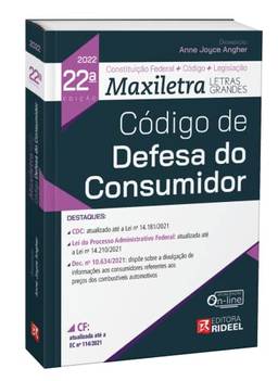 Código de Defesa do Consumidor - Coleção Maxiletra - 22ª Edição (2022)