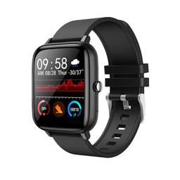 SANDA Relógio Inteligente Masculino Esporte Freqüência Cardíaca Rastreador De Fitness Pulseira Relógio Bluetooth Chamada à Dwaterproof água Smartwatch Feminino Para Android Ios (black)
