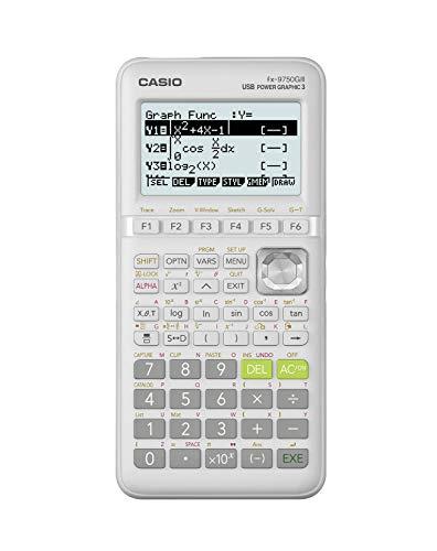 Casio Calculadora gráfica branca fx-9750GIII (fx-9750GIII-WE)