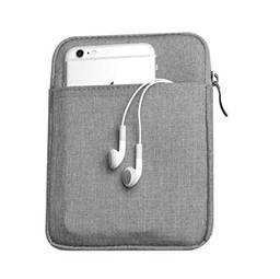 Capa Bolsa Sleeve Kindle Paperwhite e Standard de 6 polegadas - Cinza Claro
