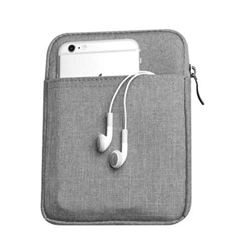 Capa Bolsa Sleeve Kindle Paperwhite e Standard de 6 polegadas - Cinza Claro