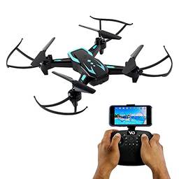 Drone Quadricóptero Techspy C/ Câmera Preto E Azul Polibrinq