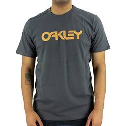 Camiseta Oakley Masc Mod Mark Ii Ss Tee, Masculino, M, Cinza Escuro