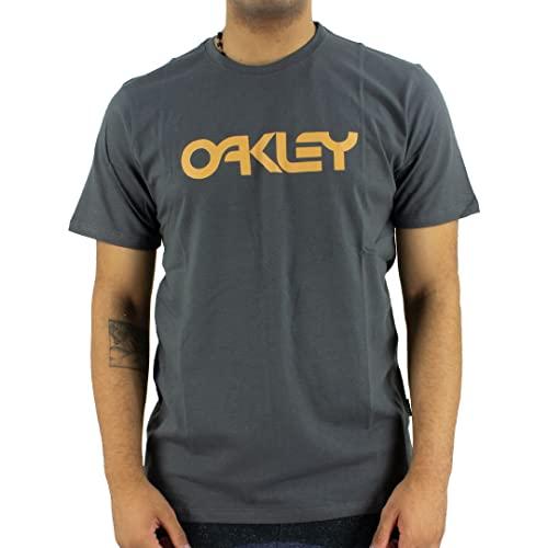 Camiseta Oakley Masc Mod Mark Ii Ss Tee, Masculino, G, Cinza Escuro