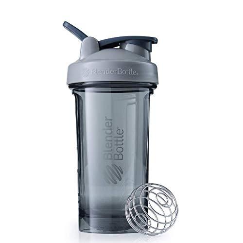 BlenderBottle Garrafa Coqueteleira Pro Series Perfeito para Shakes de Proteína e Pré-Treino, 710 ml, Pebble Grey