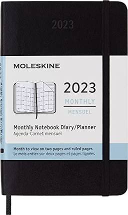 Moleskine 2023 12month Monthly Pocket So