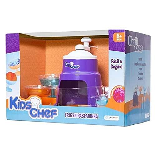 Máquina de Raspadinha Kids Chef Frozen com Acessórios Indicado para +5 Anos Multikids - BR111, Multicor