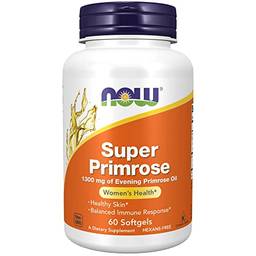 NOW Foods - Super Prímula 1300 mg - 60 Cápsulas em gel
