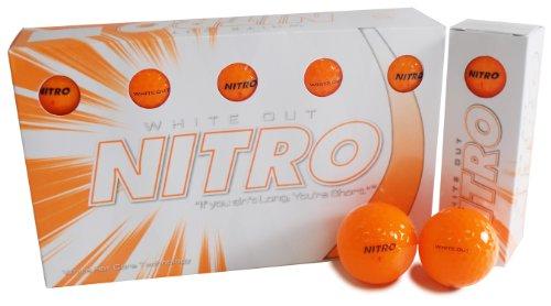 Nitro Bola branca (pacote com 15), laranja