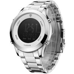 Relógio Masculino Tuguir Digital TG103 - Prata