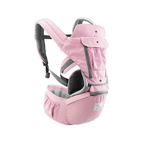 Bolsa canguru ergonômico bebê rosa mamãe 12 posições 3 em 1