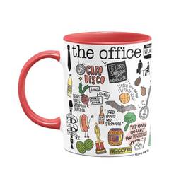 Caneca The Office Icons Moments - B-red