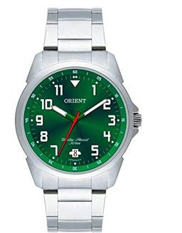 Relógio Masculino Orient Prata/Verde - MBSS1154 E2SX