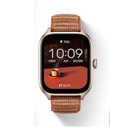 Amazfit GTS 4 GTS 4 Smartwatch Alexa 1.75'' Mostrador AMOLED 12 dias de vida útil da bateria Relógio inteligente para Andriod Ios Telef?Brown?
