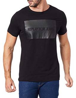 T-shirt Replay M/C Masculino Preto P