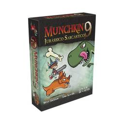 Galápagos Jogos Munchkin 9: Jurassic Snark (Expansão), Jogo de Tabuleiro para Amigos, 3 a 6 jogadores, 60 a 90 min, Multicolor, MUN009