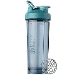 BlenderBottle Shaker Bottle Pro Series Perfeito para Shakes de Proteína e Pré-Treino, 946 ml, Cerulean Blue