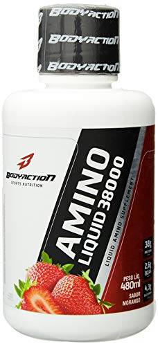 Amino Liquid 3800 - 480Ml Morango - Bodyaction, Bodyaction