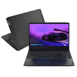 Lenovo Notebook ideapad Gaming 3i i5-11300H 8GB 512GB SSD Dedicada GTX 1650 4GB 15.6" FHD WVA W11 82MG0009BR, Shadow Black
