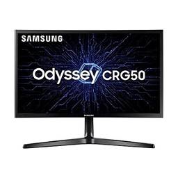 Monitor Gamer Curvo Samsung Odyssey 24", FHD, 144 Hz,HDMI, DP, Freesync, Preto, Série CRG50