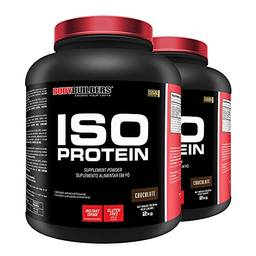 Kit 2x Iso Protein 2kg - Bodybuilders Sabor: Chocolate