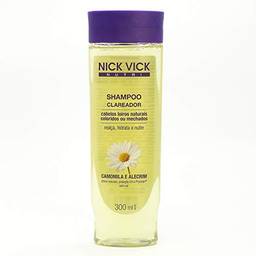 Nick & Vick, Nutri Shampoo Clareador, 300ml