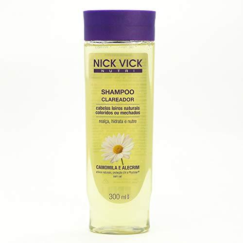 Nick & Vick, Nutri Shampoo Clareador, 300ml