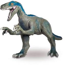 Mimo 751 Boneco Jurassic World, Grande, Azul/Cinza