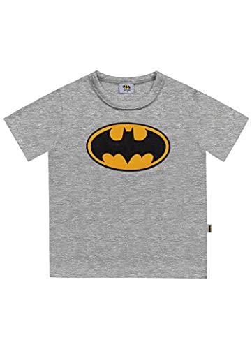 Camiseta Batman, Meninos, Fakini, Cinza, 2