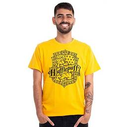 Camiseta casas lufa-lufa,clube comix, unissex, amarelo, GG