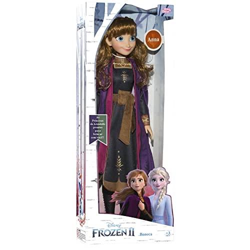 Boneca Frozen 2 Anna 55cm Disney Original Baby Brink 1741
