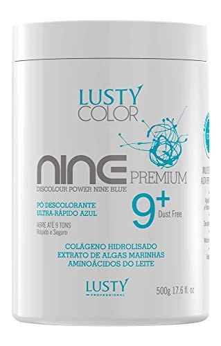 Pó Descolorante 9 Azul Premium Ultra Rápido LUSTY Professional (Discolour Power Nine Blue Premium), Lusty Proffesional