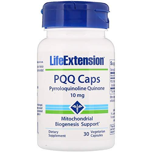 Life Extension, Pqq Caps Pqq 30 Vegetarian Capsules 10 Mg, Pack Of 1