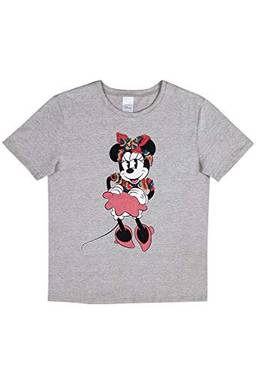 Camiseta , Disney, Feminina, Cinza, M