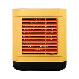 Staright Mini refrigerador de ar para uso doméstico Ventilador de resfriamento de água recarregável USB Ventilador de ar condicionado ânion de mesa portátil