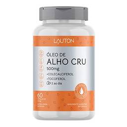 Óleo de Alho Cru - 60 Cápsulas - Lauton Nutrition, Lauton Nutrition