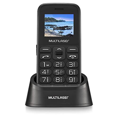 Celular Vita com Base Tela 1.8 Pol. Dual Chip 2G USB Bluetooth Preto – P9121