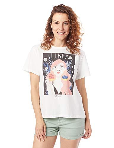 Camiseta Estampada, Feminino, Libra, U Libra U