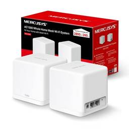 Mercusys Roteador Wi-Fi Mesh Na Casa Toda Ac1300 Halo H30g (Pack C/2)