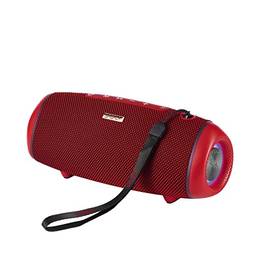 Caixa de Som SABALA Caixa de som Bluetooth Portátil Stereo HI-FI Sound,10H de Tempo de Reprodução, Suporte Subwoofer TF/AUX, Para Casa Partido Praia (Vermelho)