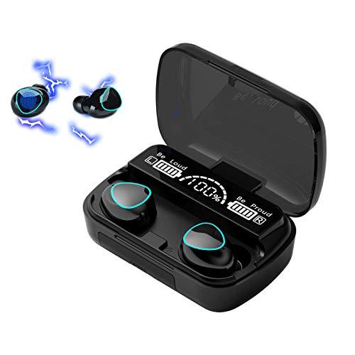 Fones de Ouvido XFTOPSE Bluetooth Sem Fio Intra-Auricular IPX7 à Prova D'água com Controle de Toque Estéreo 3D e Cancelamento Ativo de Ruídos CVC8.0 (Edição de Luxo)